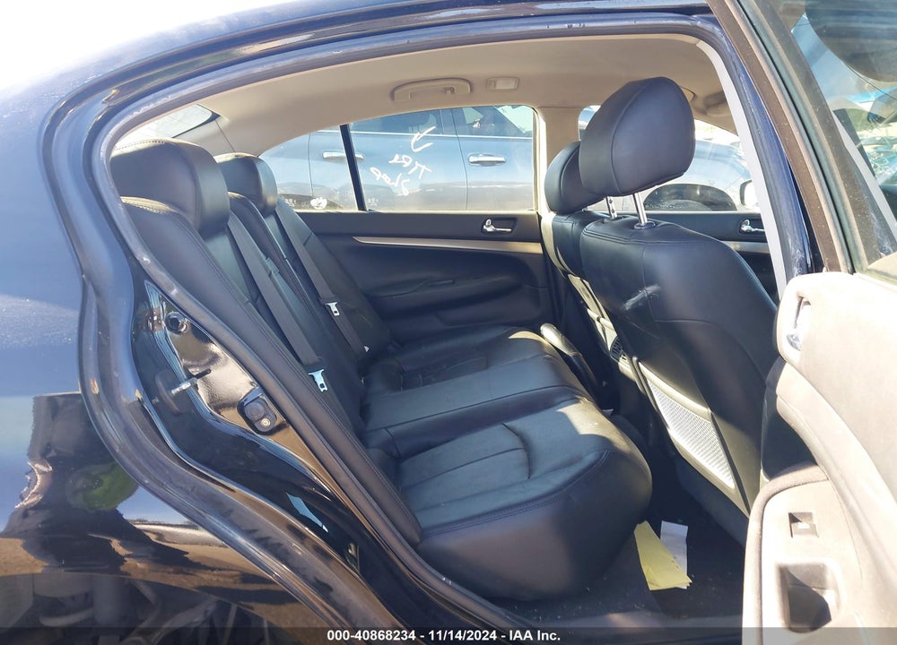 2012 INFINITI G25 JOURNEY VIN: JN1DV6AP1CM812621