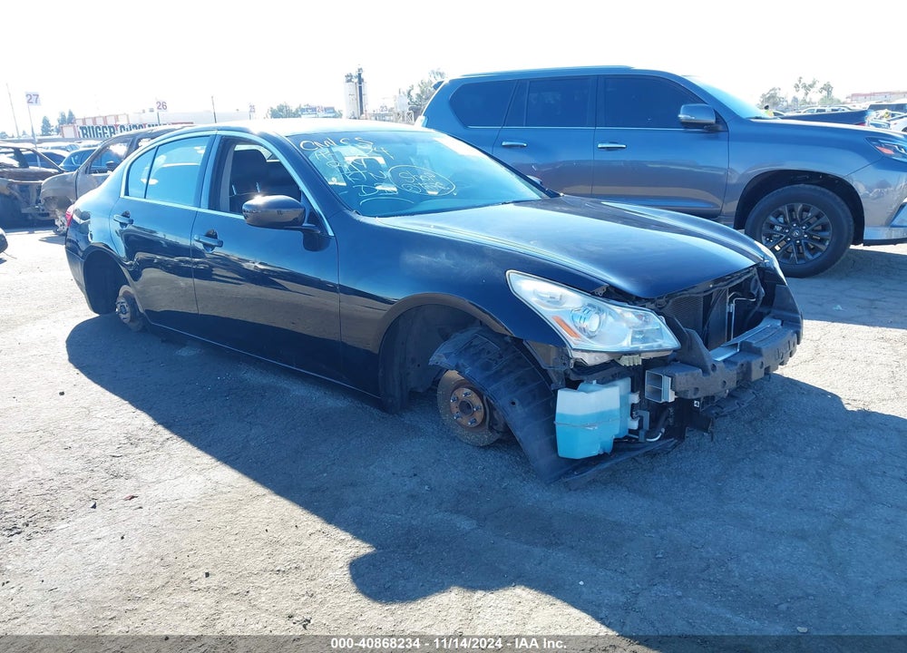 2012 INFINITI G25 JOURNEY VIN: JN1DV6AP1CM812621