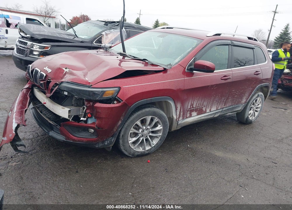 2019 JEEP CHEROKEE LATITUDE PLUS FWD VIN: 1C4PJLLB1KD178408