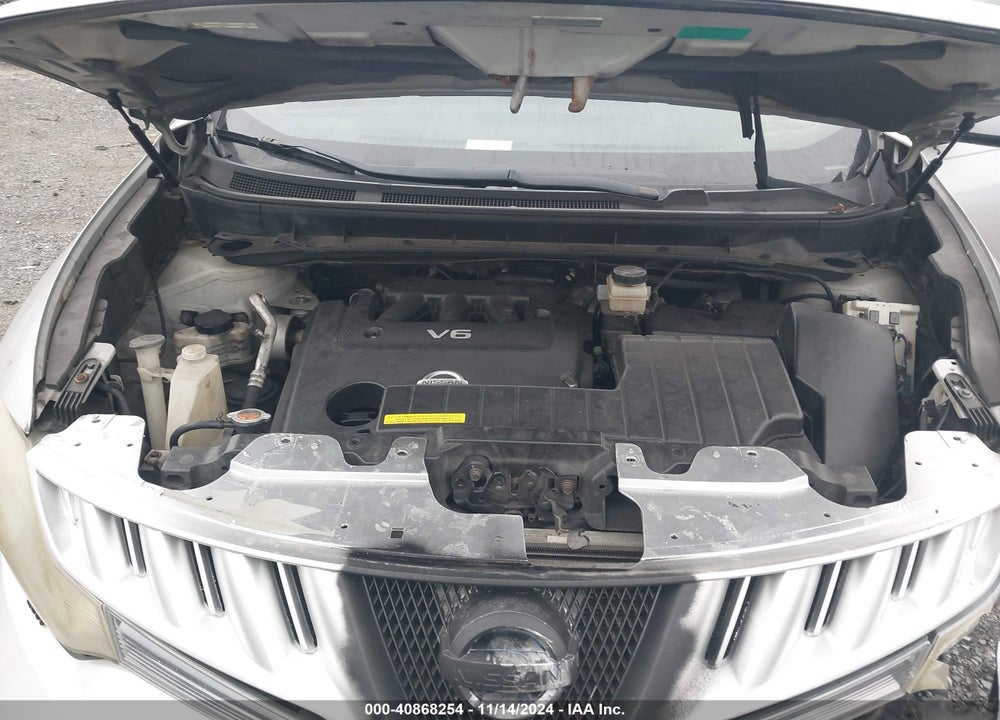 2009 NISSAN MURANO SL VIN: JN8AZ18W39W109446