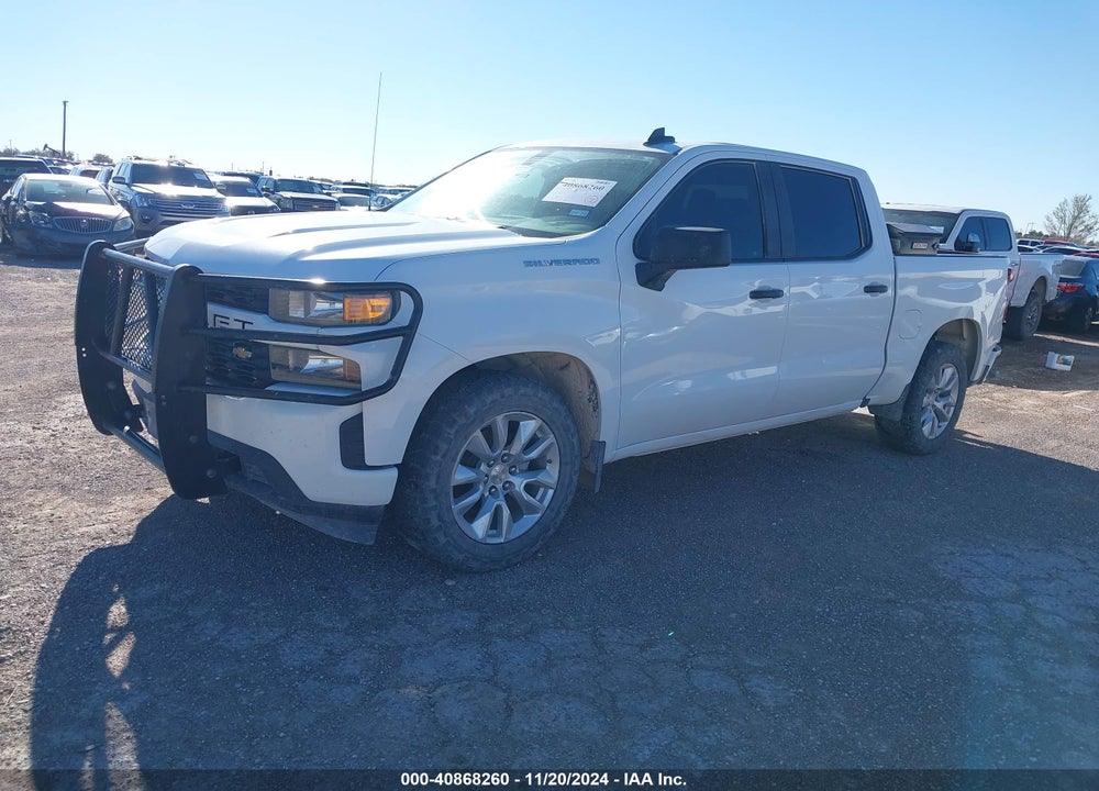 2022 CHEVROLET SILVERADO 1500 LTD 2WD SHORT BED CUSTOM VIN: 1GCPWBEK9NZ172713