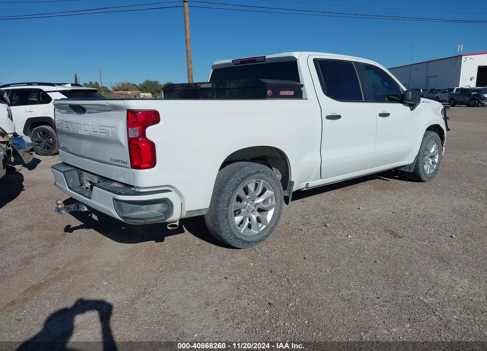 2022 CHEVROLET SILVERADO 1500 LTD 2WD SHORT BED CUSTOM VIN: 1GCPWBEK9NZ172713