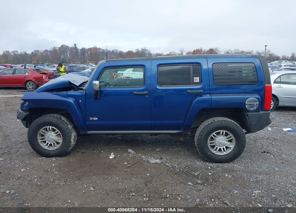 2006 HUMMER H3 SUV VIN: 5GTDN136X68301175