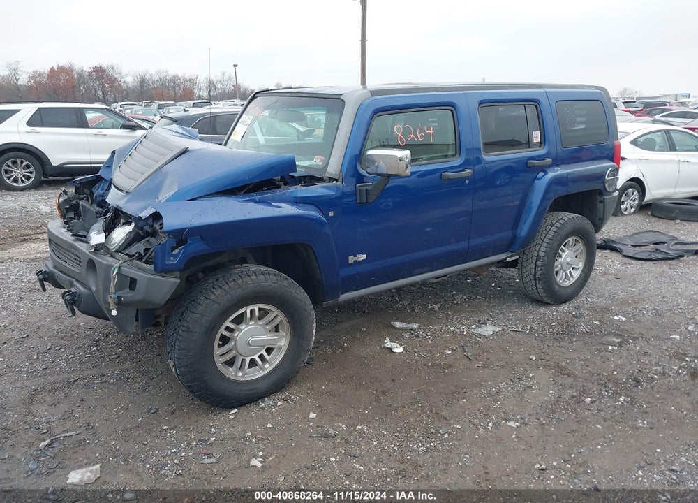 2006 HUMMER H3 SUV VIN: 5GTDN136X68301175