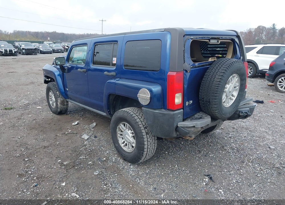 2006 HUMMER H3 SUV VIN: 5GTDN136X68301175