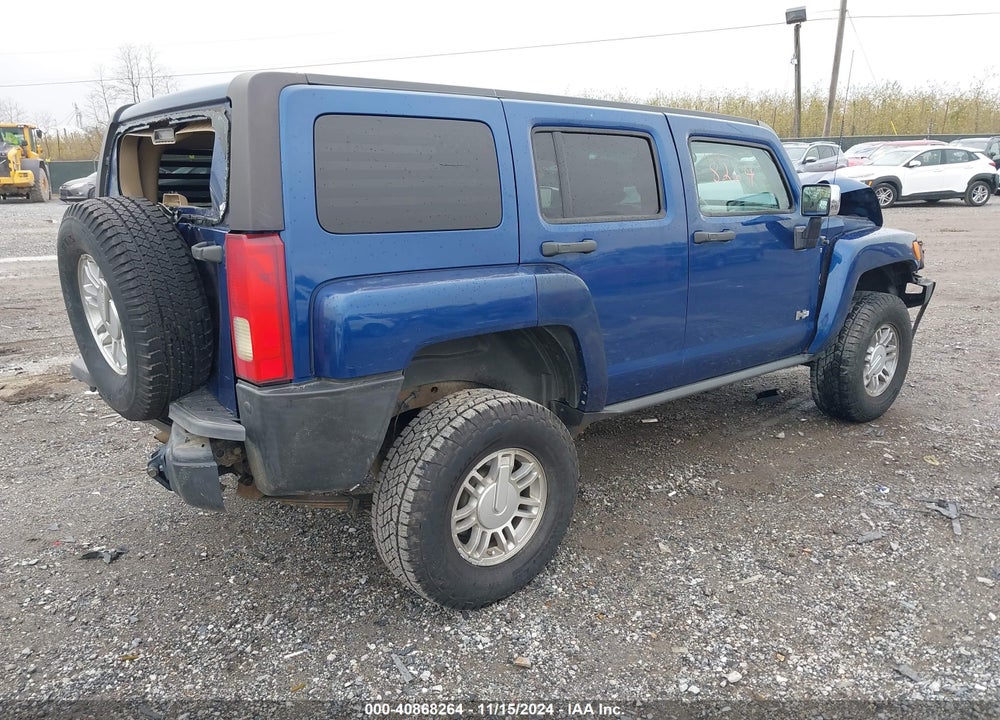 2006 HUMMER H3 SUV VIN: 5GTDN136X68301175