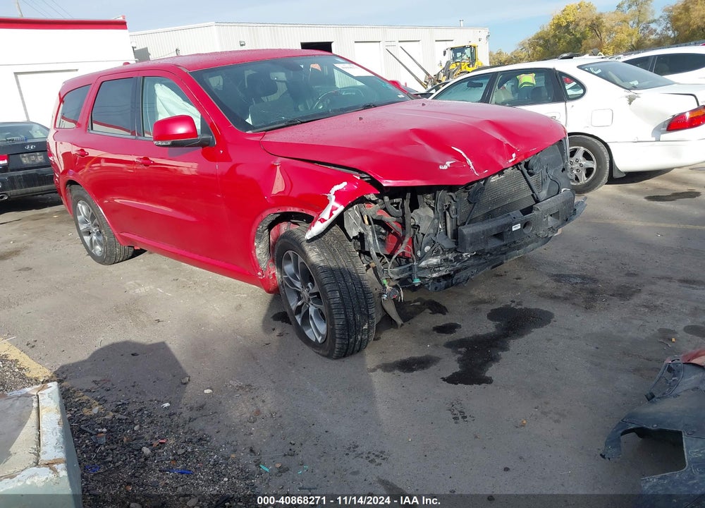2019 DODGE DURANGO GT PLUS AWD VIN: 1C4RDJDG5KC722574