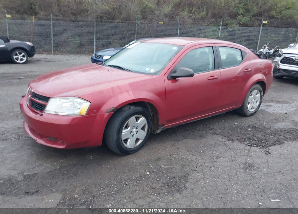 2008 DODGE AVENGER SE VIN: 1B3LC46JX8N286001