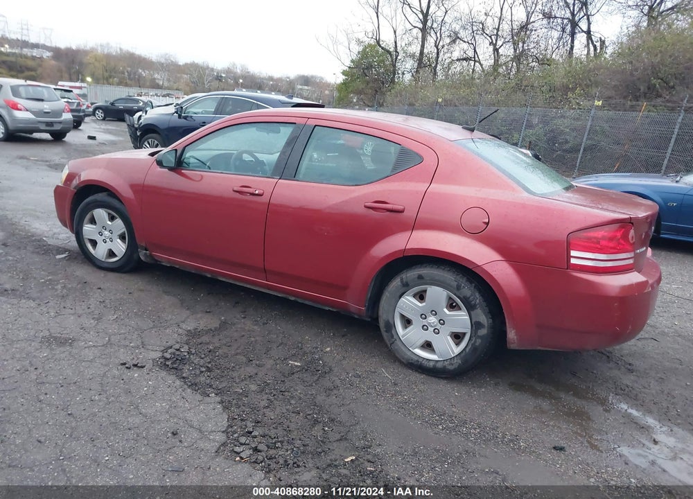 2008 DODGE AVENGER SE VIN: 1B3LC46JX8N286001