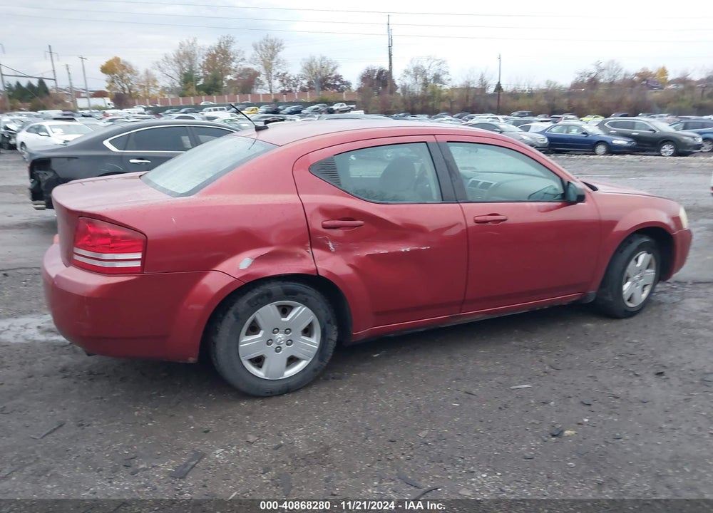 2008 DODGE AVENGER SE VIN: 1B3LC46JX8N286001