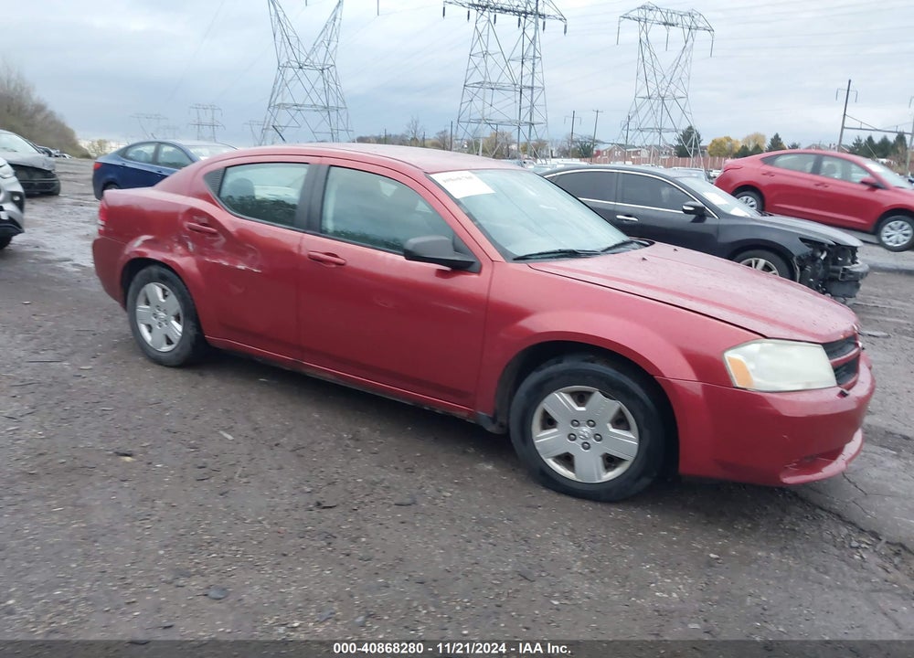 2008 DODGE AVENGER SE VIN: 1B3LC46JX8N286001