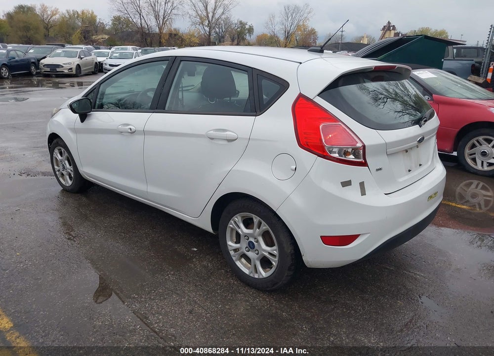 2015 FORD FIESTA SE VIN: 3FADP4EJ7FM187481