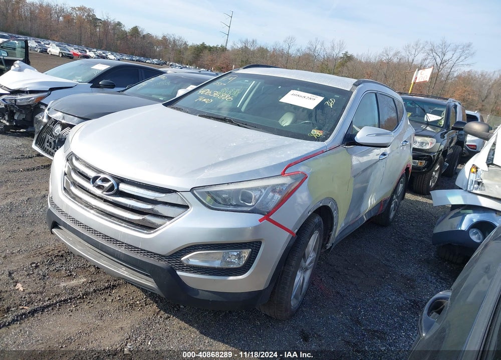 2014 HYUNDAI SANTA FE SPORT 2.0L TURBO VIN: 5XYZU3LA8EG182436
