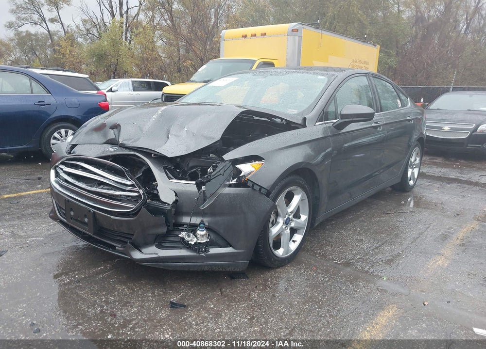 2016 FORD FUSION S VIN: 3FA6P0G79GR186565