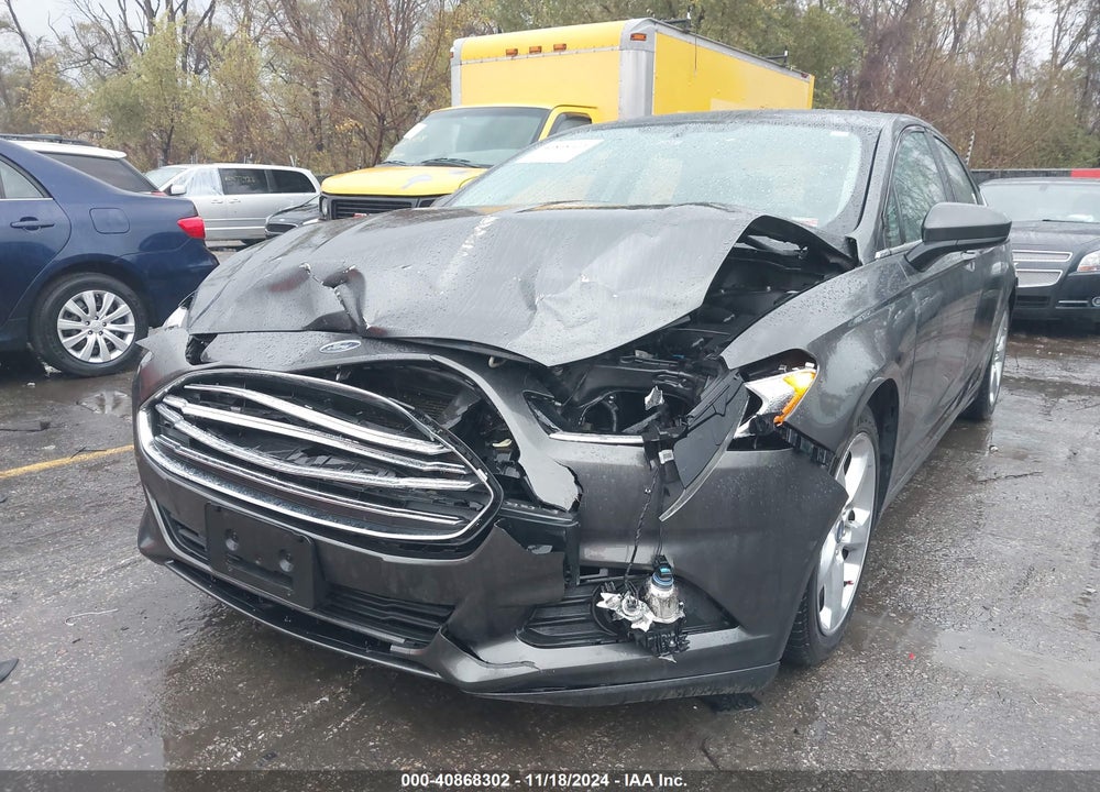 2016 FORD FUSION S VIN: 3FA6P0G79GR186565