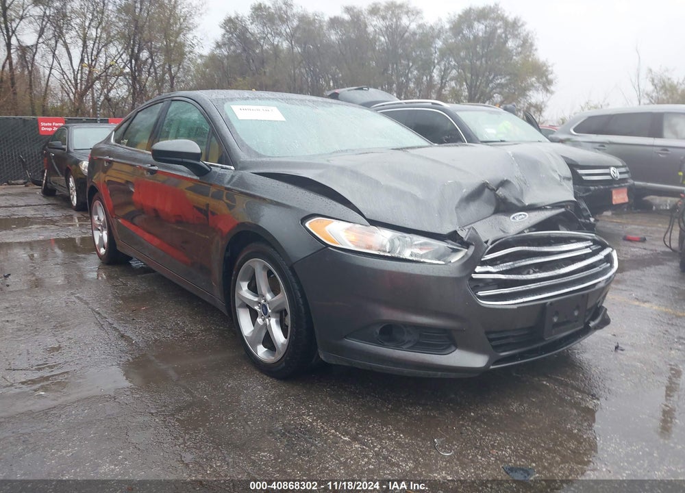 2016 FORD FUSION S VIN: 3FA6P0G79GR186565