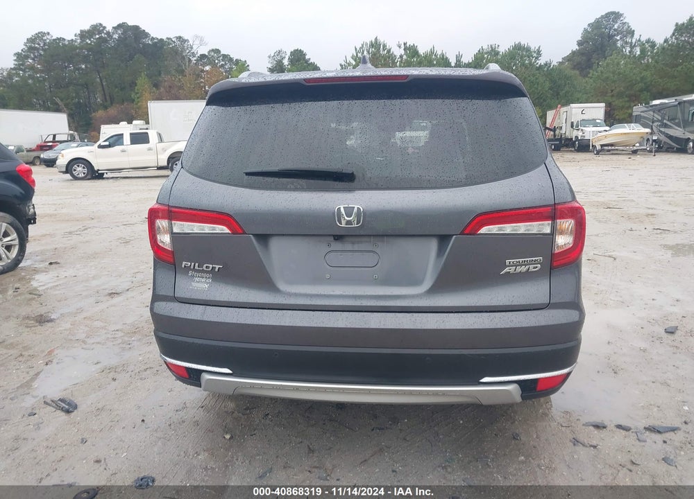 2022 HONDA PILOT AWD TOURING 7 PASSENGER VIN: 5FNYF6H6XNB087721