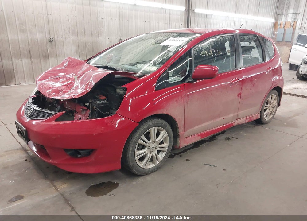 2010 HONDA FIT SPORT VIN: JHMGE8H43AC024006