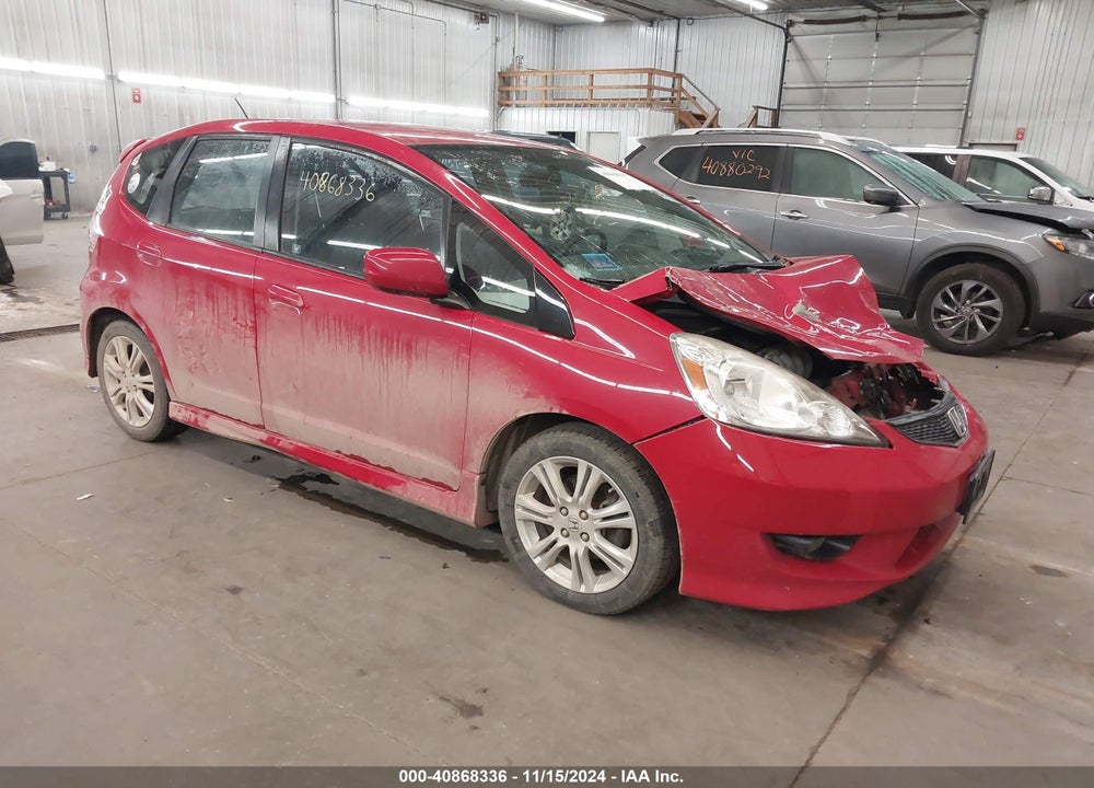 2010 HONDA FIT SPORT VIN: JHMGE8H43AC024006