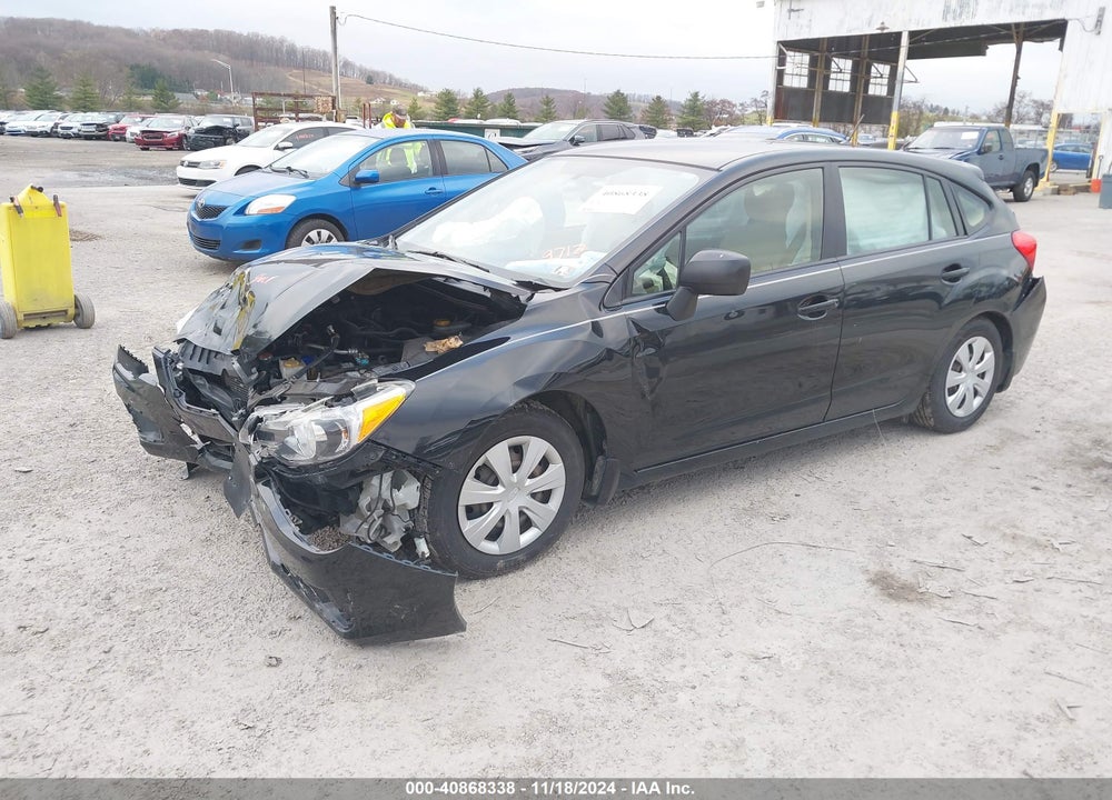 2014 SUBARU IMPREZA 2.0I VIN: JF1GPAA68E8219712