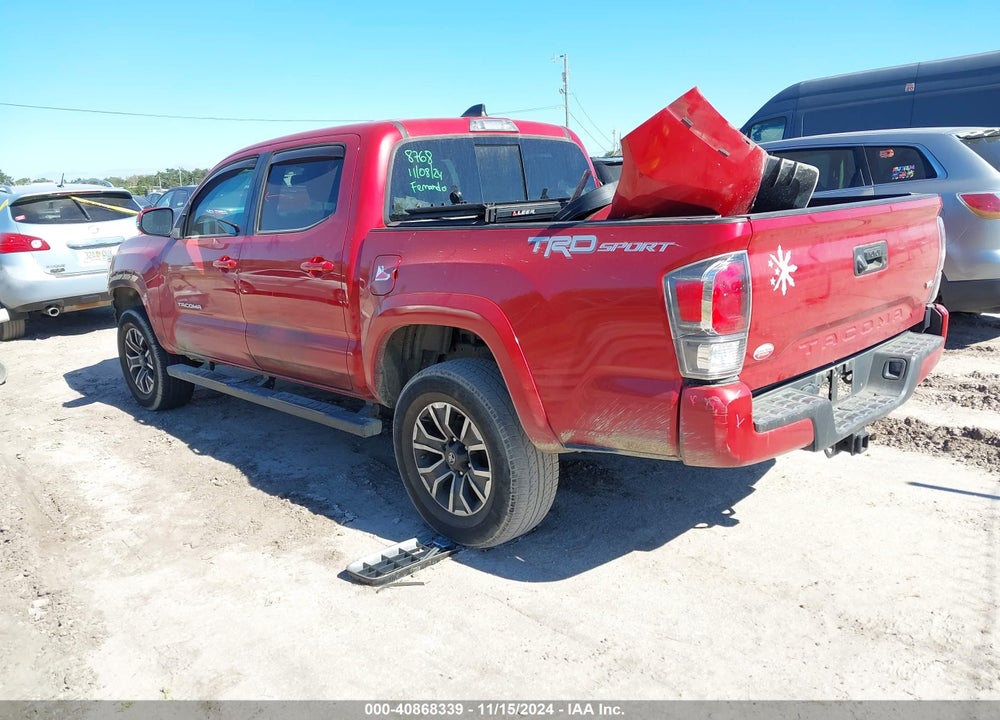 2021 TOYOTA TACOMA TRD SPORT VIN: 3TYAZ5CN0MT003356