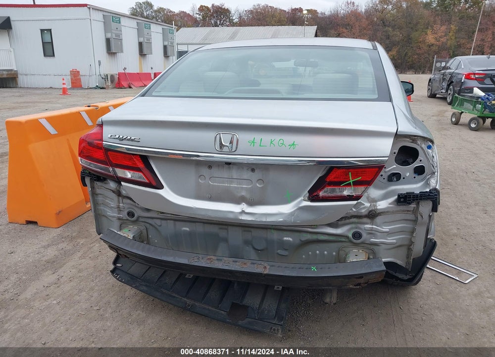 2013 HONDA CIVIC LX VIN: 2HGFB2F55DH595529