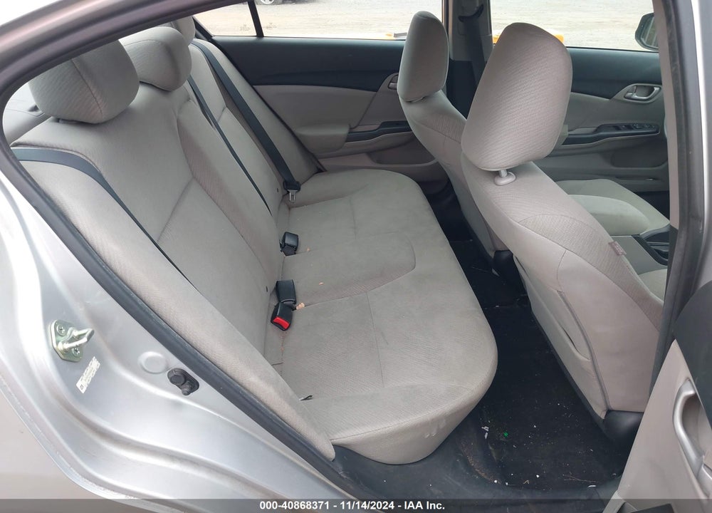 2013 HONDA CIVIC LX VIN: 2HGFB2F55DH595529