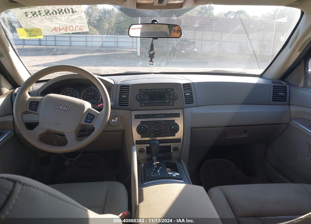 2006 JEEP GRAND CHEROKEE LAREDO VIN: 1J8HR48N66C358624