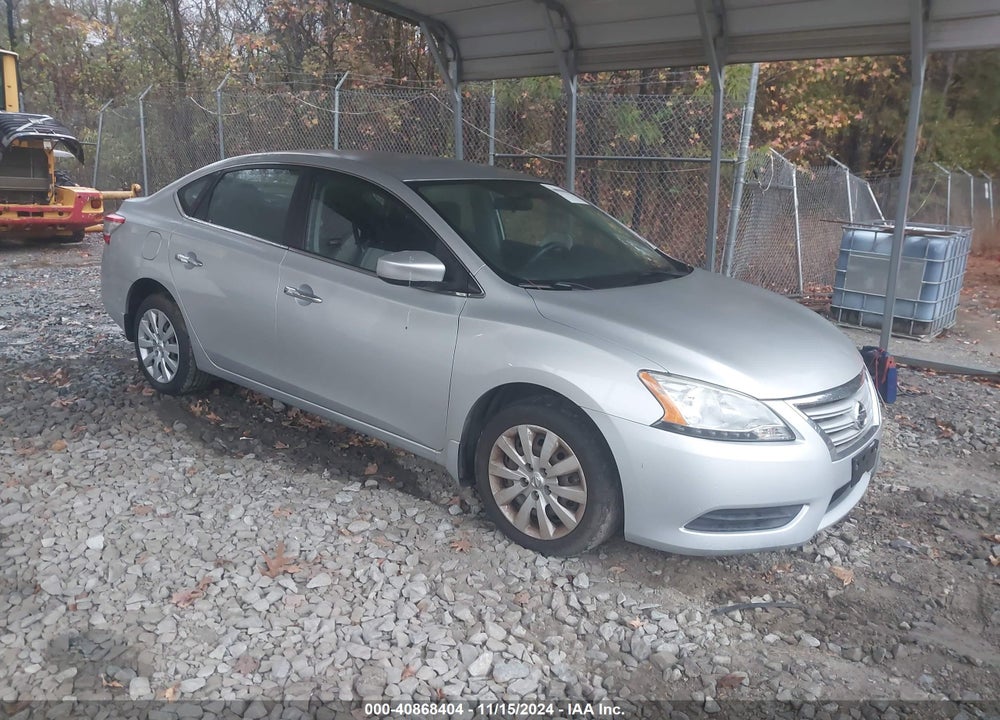 2015 NISSAN SENTRA S VIN: 3N1AB7AP9FY229040