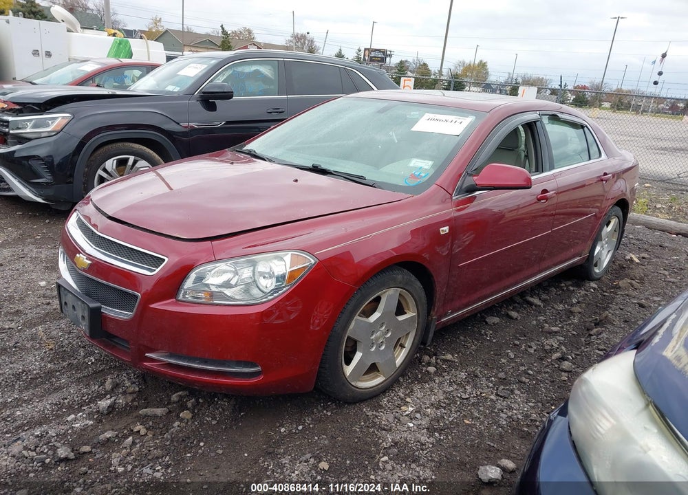 2008 CHEVROLET MALIBU LT VIN: 1G1ZJ57728F268361