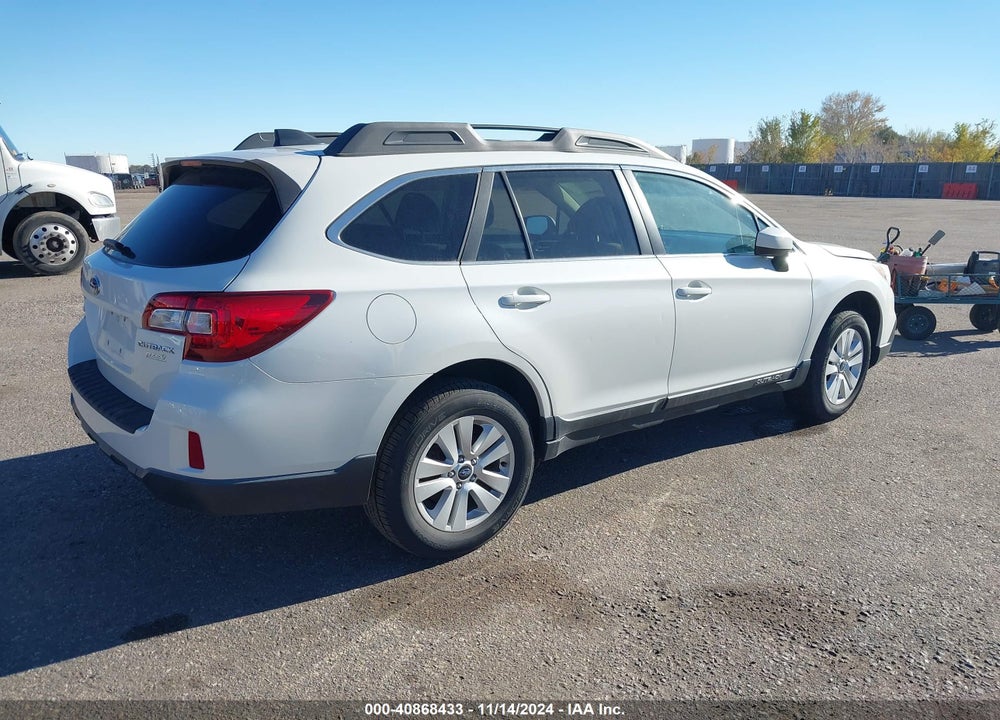 2016 SUBARU OUTBACK 2.5I PREMIUM VIN: 4S4BSACC8G3298395