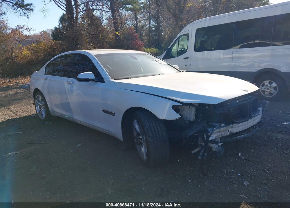 2013 BMW 750I XDRIVE VIN: WBAYB6C50DC998126