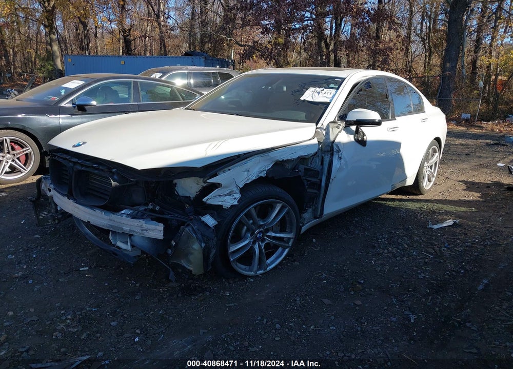2013 BMW 750I XDRIVE VIN: WBAYB6C50DC998126