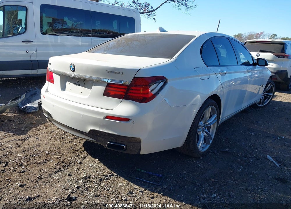 2013 BMW 750I XDRIVE VIN: WBAYB6C50DC998126