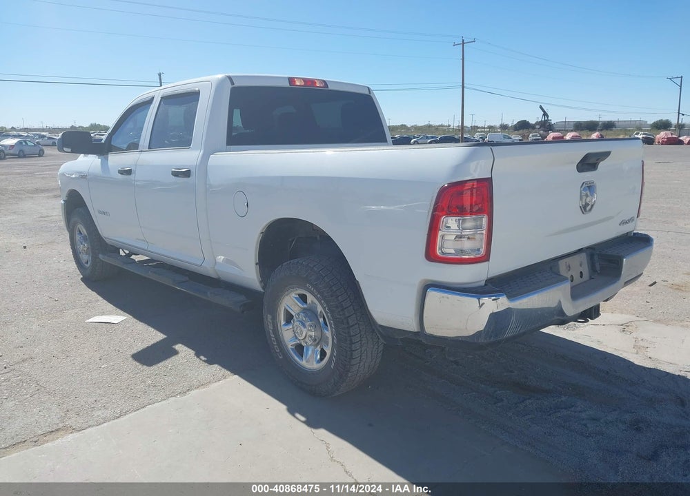 2021 RAM 2500 TRADESMAN 4X4 6'4 BOX VIN: 3C6UR5CJ2MG683109