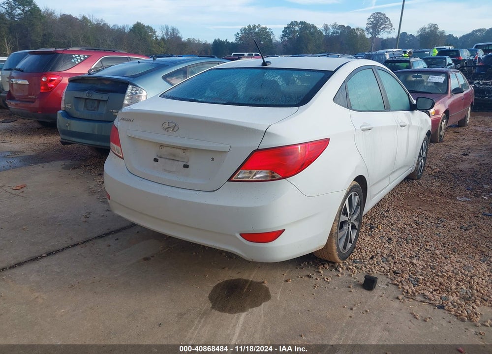 2017 HYUNDAI ACCENT VALUE EDITION VIN: KMHCT4AE9HU386651