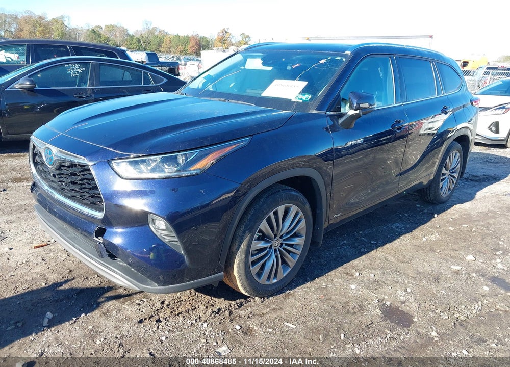 2021 TOYOTA HIGHLANDER HYBRID PLATINUM VIN: 5TDEBRCH1MS015082