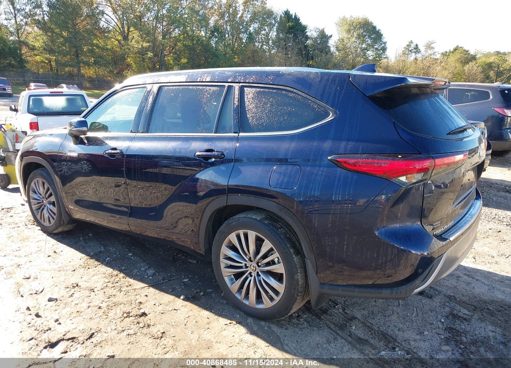2021 TOYOTA HIGHLANDER HYBRID PLATINUM VIN: 5TDEBRCH1MS015082