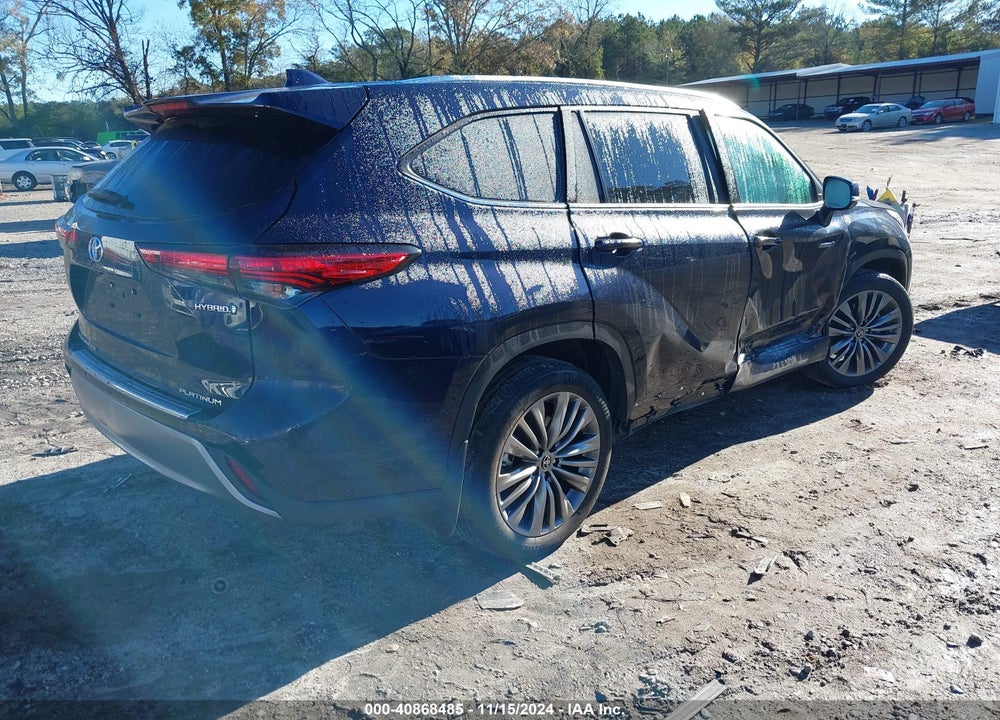 2021 TOYOTA HIGHLANDER HYBRID PLATINUM VIN: 5TDEBRCH1MS015082