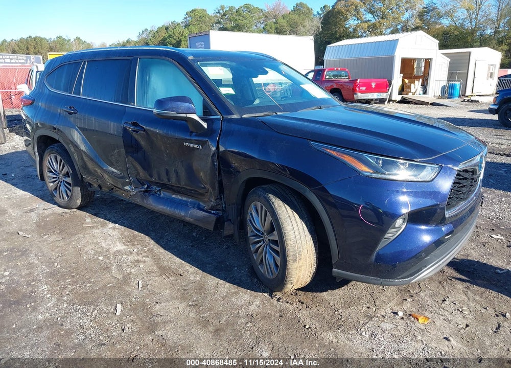 2021 TOYOTA HIGHLANDER HYBRID PLATINUM VIN: 5TDEBRCH1MS015082