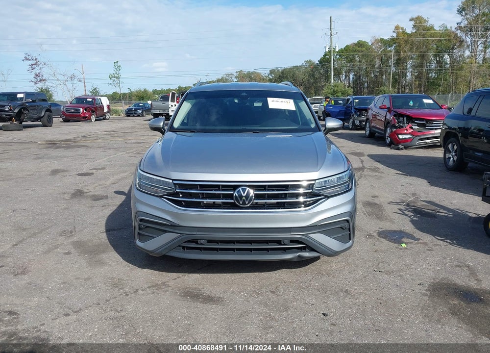2022 VOLKSWAGEN TIGUAN 2.0T SE VIN: 3VV3B7AX9NM147502