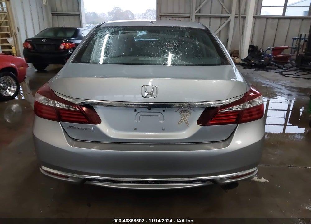 2016 HONDA ACCORD EX VIN: 1HGCR2F7XGA096938