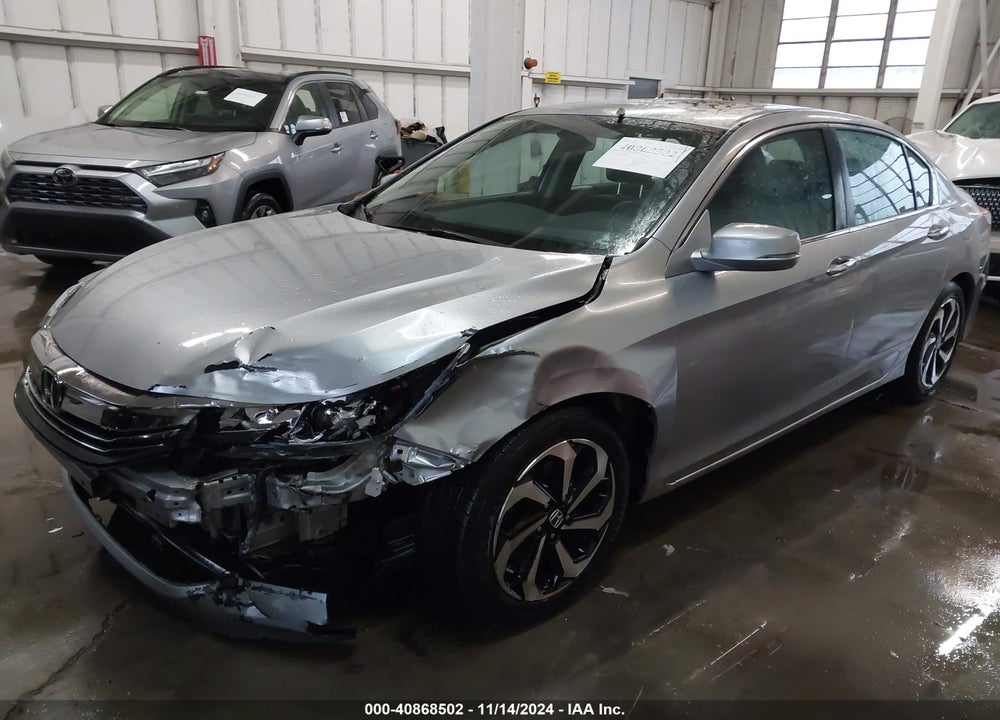 2016 HONDA ACCORD EX VIN: 1HGCR2F7XGA096938