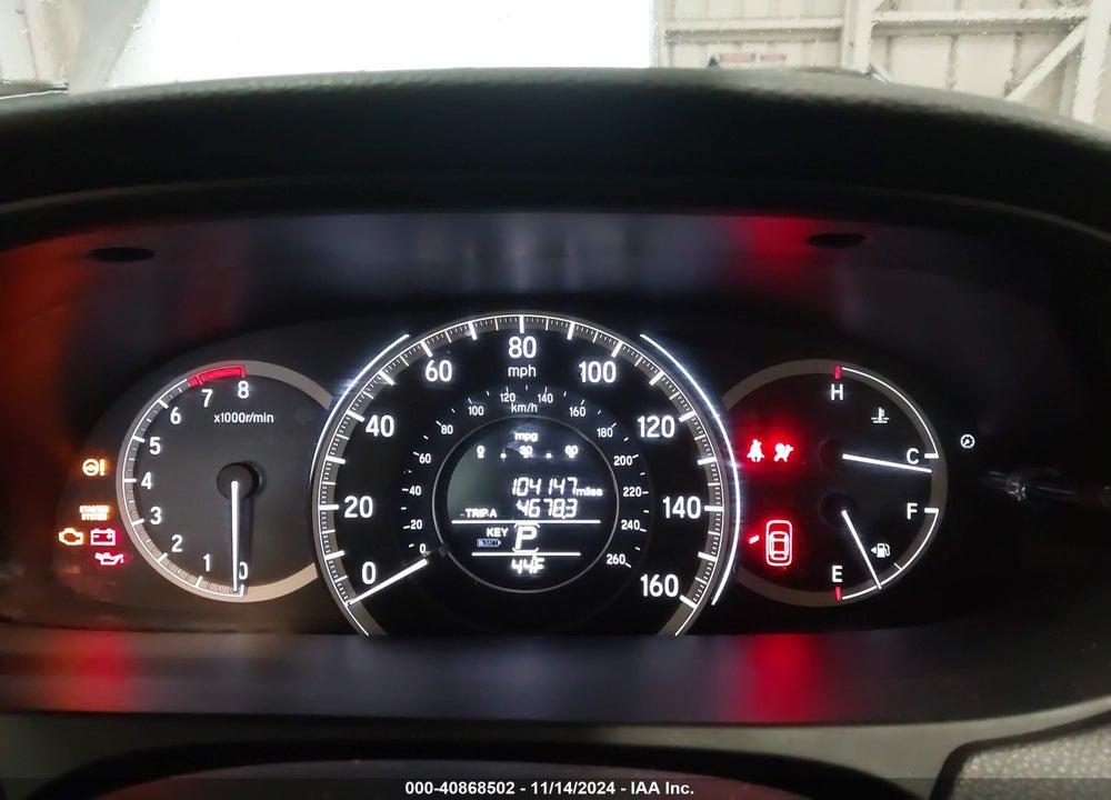 2016 HONDA ACCORD EX VIN: 1HGCR2F7XGA096938