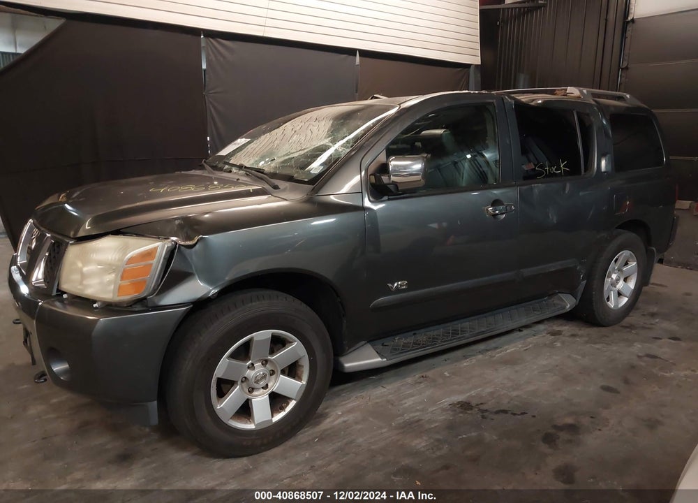 2005 NISSAN ARMADA LE VIN: 5N1AA08B85N702032