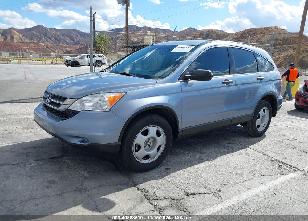 2010 HONDA CR-V LX VIN: JHLRE3H37AC010651