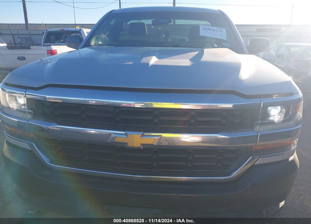 2018 CHEVROLET SILVERADO 1500 WORK TRUCK VIN: 1GCNCNEC7JZ293454