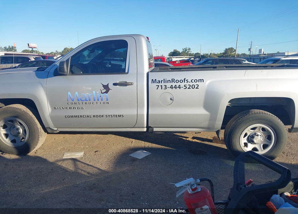 2018 CHEVROLET SILVERADO 1500 WORK TRUCK VIN: 1GCNCNEC7JZ293454