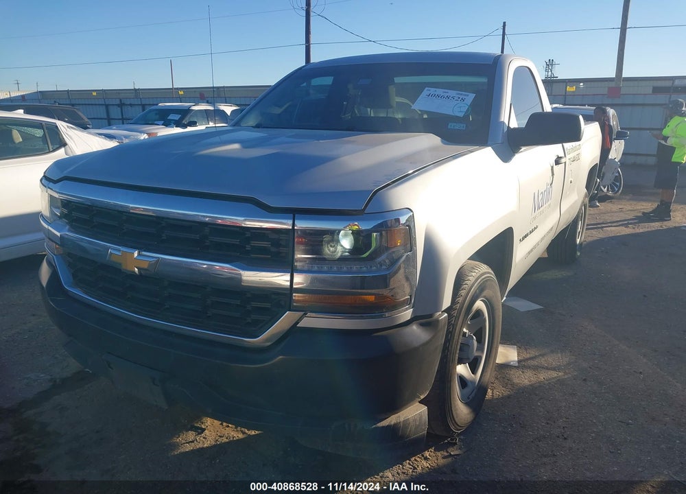 2018 CHEVROLET SILVERADO 1500 WORK TRUCK VIN: 1GCNCNEC7JZ293454