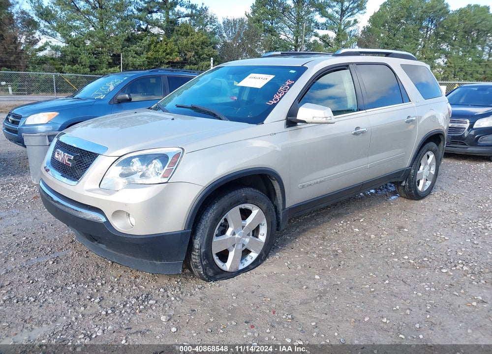 2008 GMC ACADIA SLT-2 VIN: 1GKER33778J242347